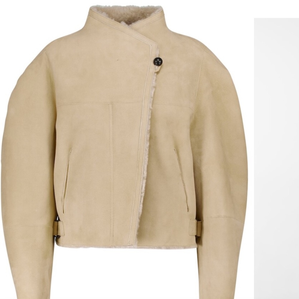 Isabel marant shearling jacket